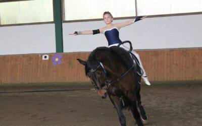 Turnerisches Können beim Voltigierturnier in Lohfeld